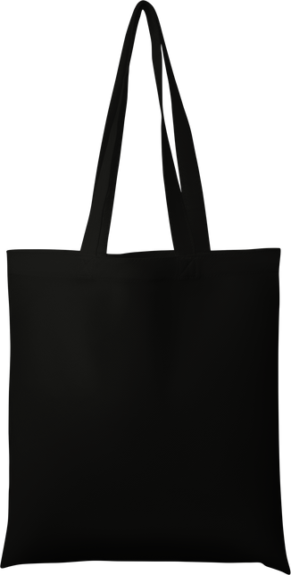 Black Bag Mockup with Handle 3D Rendering